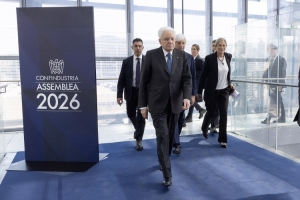 Il Presidente della Repubblica Sergio Mattarella all’Assemblea Generale di Confindustria