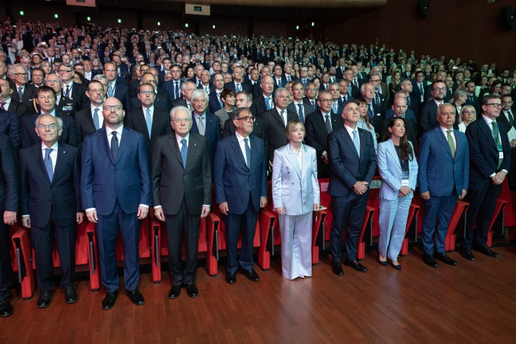Il Presidente della Repubblica Sergio Mattarella all’Assemblea Generale di Confindustria
