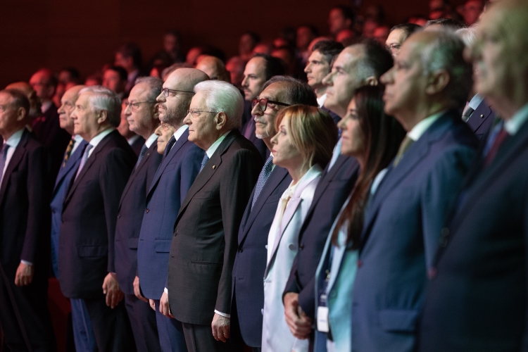Il Presidente della Repubblica Sergio Mattarella all’Assemblea Generale di Confindustria