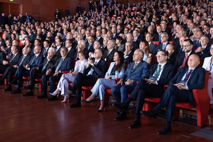 Il Presidente della Repubblica Sergio Mattarella all’Assemblea Generale di Confindustria