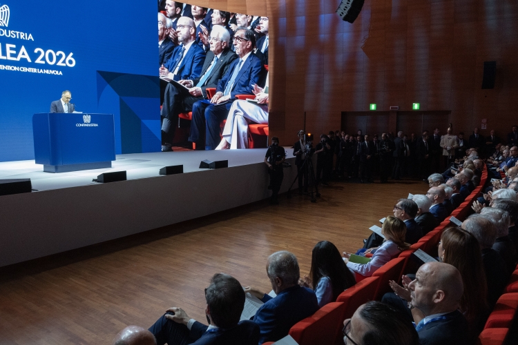 Il Presidente della Repubblica Sergio Mattarella all’Assemblea Generale di Confindustria