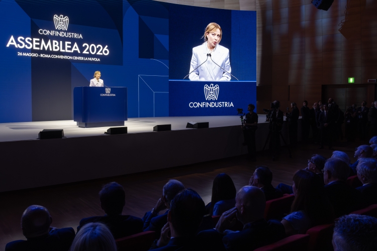 Giorgia Meloni, Presidente del Consiglio dei Ministri in occasione dell'Assemblea Generale di Confindustria 