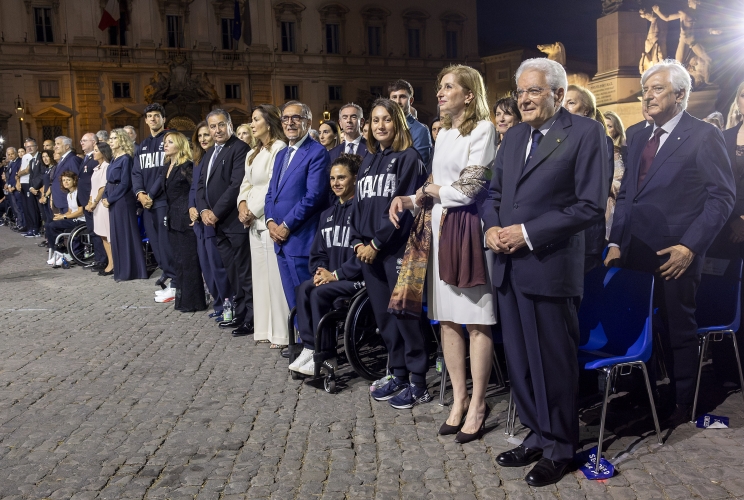Il Presidente Sergio Mattarella alla celebrazione della Festa Nazionale della Repubblica in occasione dell’80° anniversario