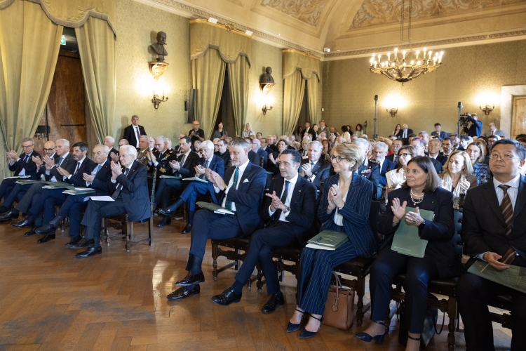 Il Presidente della Repubblica Sergio Mattarella in occasione dell'Adunanza solenne di chiusura dell’anno accademico 2025-2026 dell’Accademia Nazionale dei Lincei

