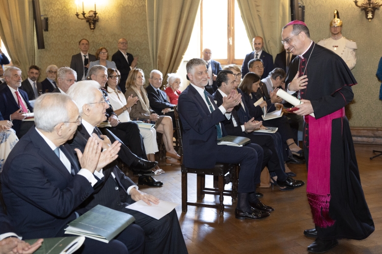 Presentazione, da parte di S.E. Mons. Iyad Twal, dell’attività svolta dalla Parrocchia cattolica della Sacra Famiglia del Patriarcato Latino di Gerusalemme in Gaza

