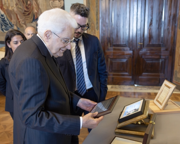 Il Presidente della Repubblica Sergio Mattarella in occasione della cerimonia della Giornata mondiale contro le droghe

