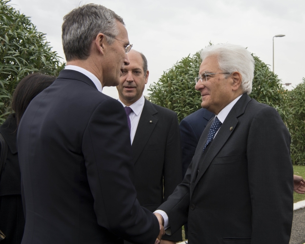 mattarella al Nato defense college