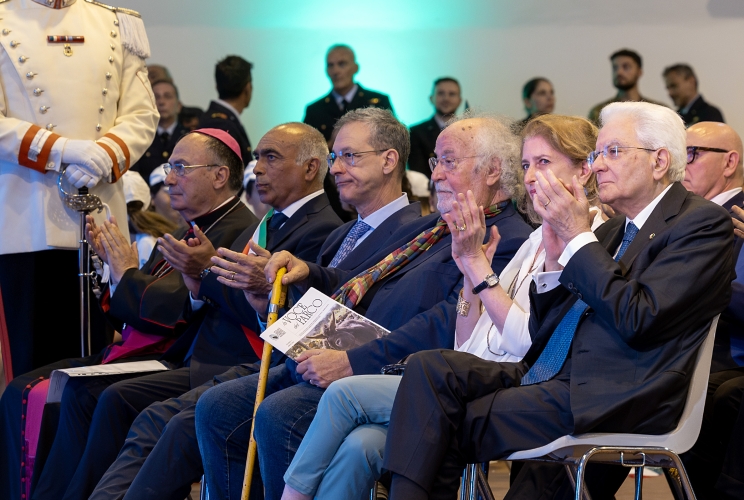 Il Presidente Sergio Mattarella a Pantelleria in occasione della cerimonia per la celebrazione del decennale di istituzione del Parco Nazionale Isola di Pantelleria