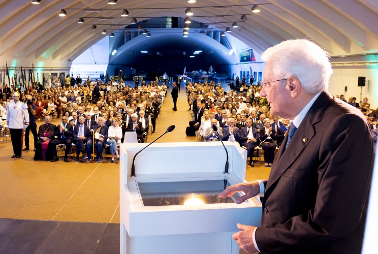 Il Presidente Sergio Mattarella rivolge il suo indirizzo di saluto in occasione della cerimonia per la celebrazione del decennale di istituzione del Parco Nazionale Isola di Pantelleria
