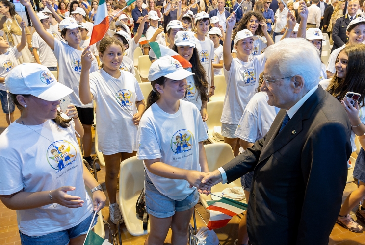 Il Presidente Sergio Mattarella a Pantelleria in occasione della cerimonia per la celebrazione del decennale di istituzione del Parco Nazionale Isola di Pantelleria 