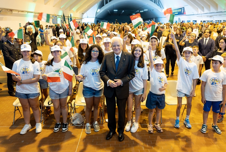 Il Presidente Sergio Mattarella a Pantelleria in occasione della cerimonia per la celebrazione del decennale di istituzione del Parco Nazionale Isola di Pantelleria 