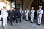 Taranto, il Presidente Mattarella al Castello Aragonese in occasione dell'apertura dei XX Giochi del Mediterraneo Taranto 2026