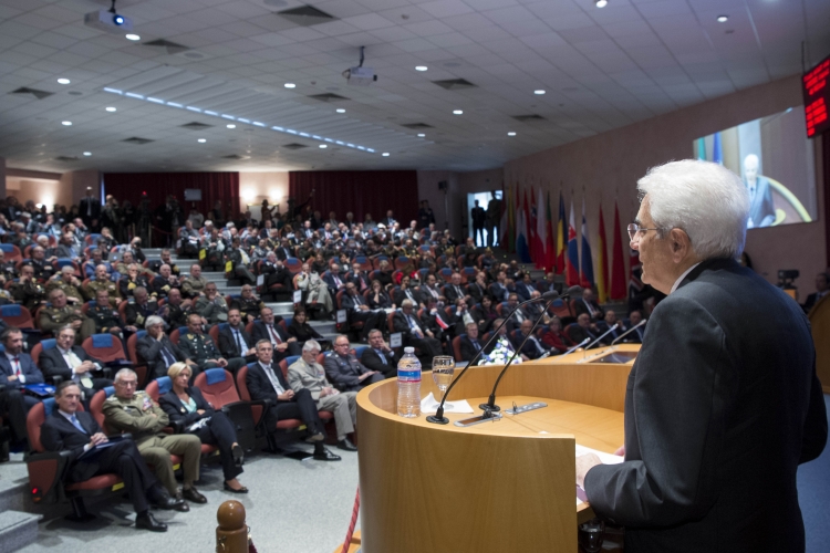 Il Presidente Sergio Mattarella NATO