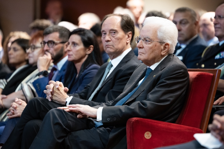 Il Presidente della Repubblica Sergio Mattarella in occasione della 27^ edizione di Pordenonelegge – Festa del libro e della libertà 
