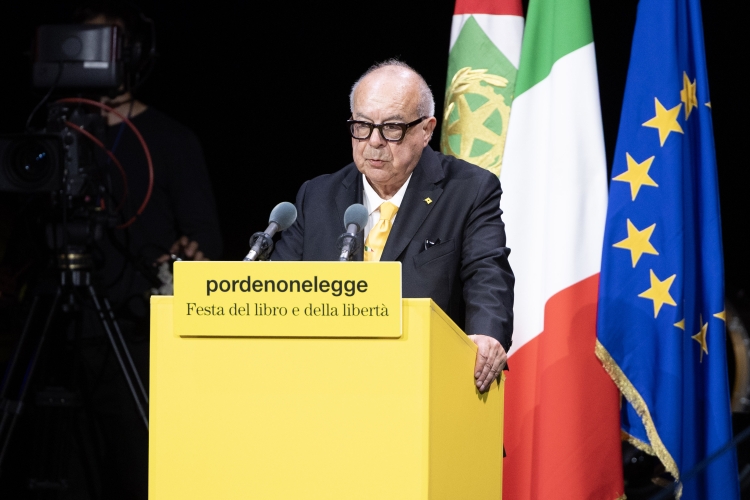 Michelangelo Agrusti, Presidente della Fondazione Pordenonelegge, in occasione della 27^ edizione di Pordenonelegge – Festa del libro e della libertà 
