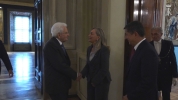 Il Presidente Matterella incontra la Presidente dell'Istituto per gli studi di politica internazionale