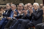 Il Presidente Mattarella alla presentazione dell’Edizione Nazionale delle Opere di Aldo Moro