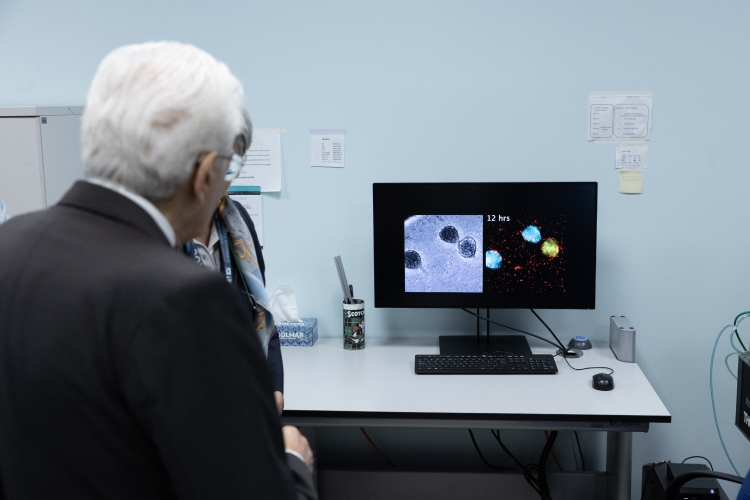 Il Presidente della Repubblica Sergio Mattarella visita l'Istituto Nazionale Oncologico di Candiolo
