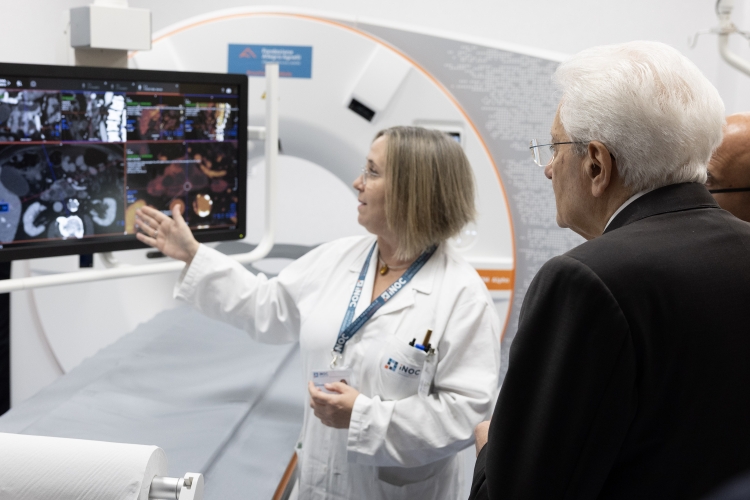 Il Presidente della Repubblica Sergio Mattarella visita l'Istituto Nazionale Oncologico di Candiolo