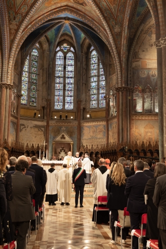 Il Presidente della Repubblica Sergio Mattarella ad Assisi in occasione della Festa nazionale di San Francesco d’Assisi, nell’ottavo centenario della morte