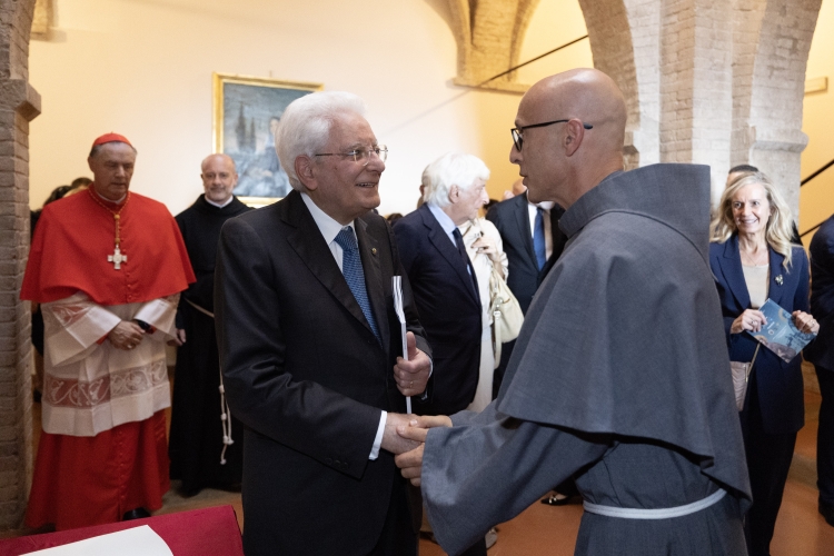 Il Presidente della Repubblica Sergio Mattarella ad Assisi in occasione della Festa nazionale di San Francesco d’Assisi, nell’ottavo centenario della morte
