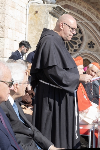 Il Presidente della Repubblica Sergio Mattarella ad Assisi in occasione della Festa nazionale di San Francesco d’Assisi, nell’ottavo centenario della morte
