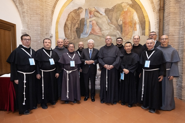 Il Presidente della Repubblica Sergio Mattarella ad Assisi in occasione della Festa nazionale di San Francesco d’Assisi, nell’ottavo centenario della morte
