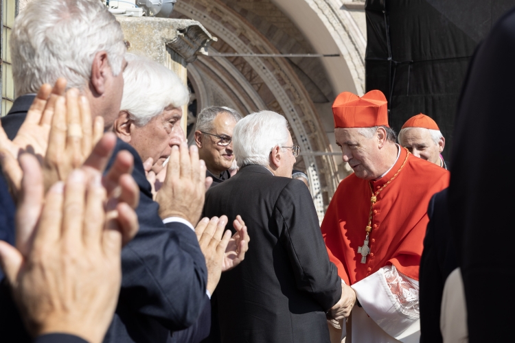 Il Presidente della Repubblica Sergio Mattarella ad Assisi in occasione della Festa nazionale di San Francesco d’Assisi, nell’ottavo centenario della morte

