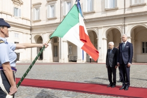Il Presidente Mattarella incontra S.E. Gitanas Nausėda, Presidente della Repubblica di Lituania