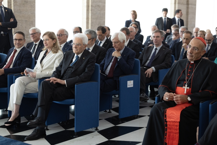 Il Presidente della Repubblica Sergio Mattarella in occasione della presentazione del volume del Prof. Giovanni Pitruzzella,“L’Europa in trasformazione. Tra geopolitica e democrazia"
