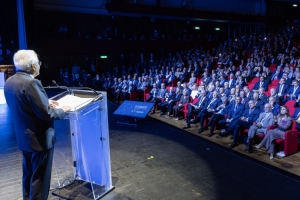 Il Presidente della Repubblica Sergio Mattarella in occasione dell'80^ anniversario della fondazione della Confederazione Italiana Dirigenti e Alte professionalità – CIDA 
