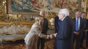 Mattarella incontra il Presidente del Consiglio e i membri di Governo in vista del Consiglio Europeo