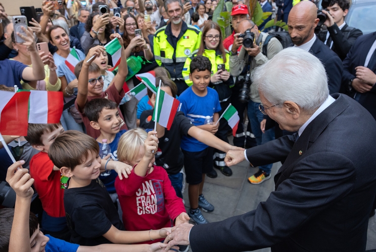 Imperia - Il Presidente Sergio Mattarella alla 39ª Assemblea annuale delle Province d’Italia