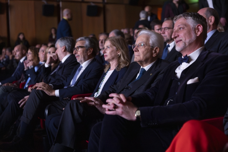  Il Presidente Sergio Mattarella alla proiezione in anteprima della miniserie "Livatino - Il giudice e i suoi assassini"