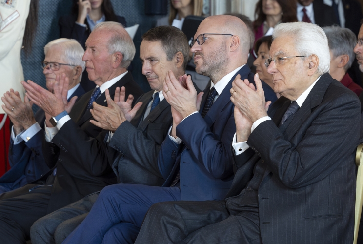 Il Presidente Sergio Mattarella in occasione della cerimonia di consegna delle Stelle al Merito del Lavoro per l’anno 2026