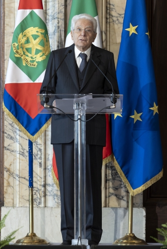 Il Presidente Sergio Mattarella in occasione della cerimonia di consegna delle Stelle al Merito del Lavoro per l’anno 2026