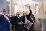 Il Presidente Mattarella visita la Basilica di Santa Croce a Firenze