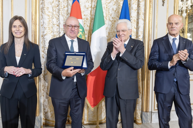 Il Presidente della Repubblica Sergio Mattarella consegna il premio “Eni Joule for Entrepreneurship” 2026 a Hypermeteo Srl
