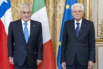 Il Presidente Mattarella incontra S.E. il Signor Sebastiàn Piñera Echenique, Presidente della Repubblica del Cile