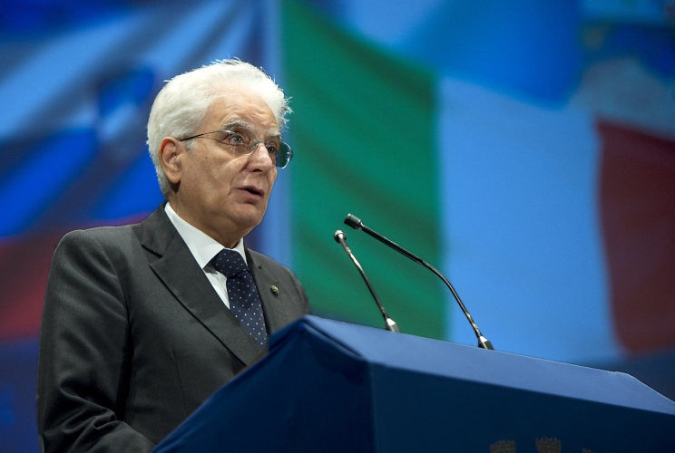 Il Presidente Sergio Mattarella al Teatro Verdi 