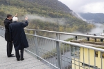 Pahor e Mattarella visitano il Ponte ciclo-pedonale di Salcano sull’Isonzo