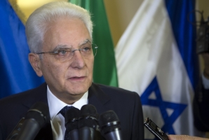 Il Presidente Sergio Mattarella incontra i giornalisti a Gerusalemme