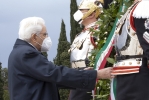 Il Presidente Mattarella depone una corona d’alloro al cimitero degli Eroi di Aquileia in occasione del centenario del Milite ignoto e di una corona d’alloro al Sacrario Militare di Redipuglia in occasione del Giorno dell’Unità Nazionale