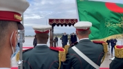 Mattarella arriva all’aeroporto di Algeri – Houari Boumediène