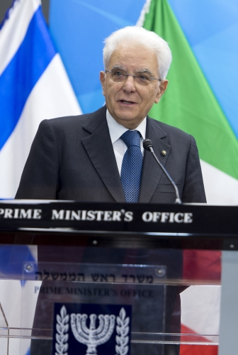 Il Presidente Sergio Mattarella 