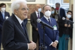 Mattarella incontra la collettività italiana all’Ambasciata d’Italia ad Algeri 