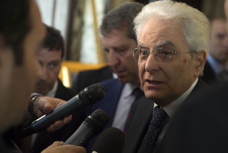 Il Presidente Mattarella incontra la stampa a Zagabria