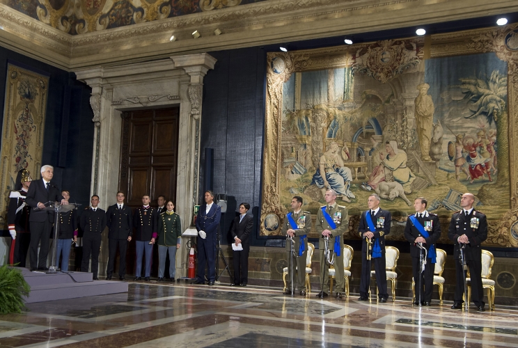 Il Presidente della Repubblica Sergio Mattarella 
