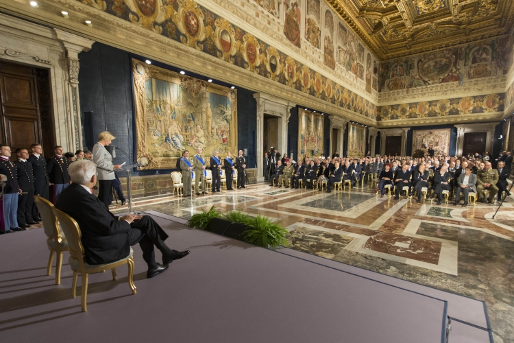 Il Presidente della Repubblica Sergio Mattarella