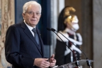 Il Presidente Mattarella interviene alla cerimonia di consegna degli Attestati d’onore agli Alfieri della Repubblica conferiti negli anni 2019, 2020 e 2021